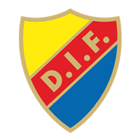 Logo for Djurgårdens IF.